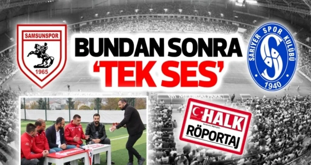 Samsunspor tribünleri bundan sonra tek ses