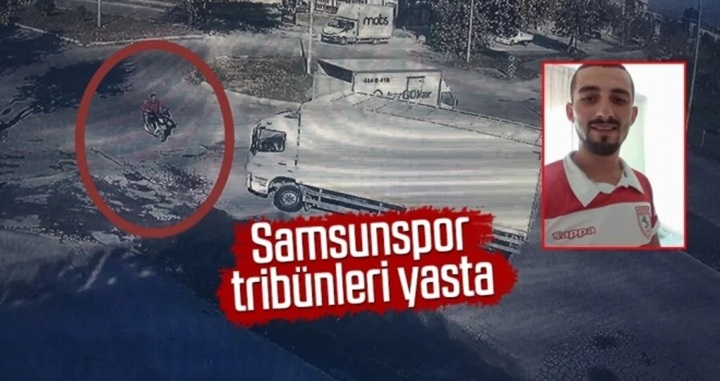 Samsunspor tribünleri yasta