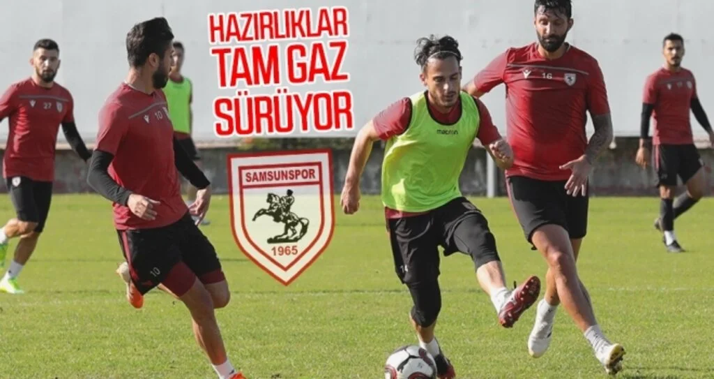 Samsunspor'da Hazırlıklar Sürüyor