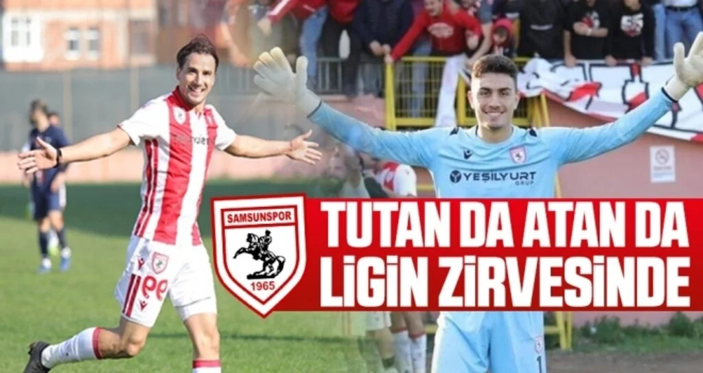 Samsunspor’da Tutan Da Atan Da Ligin Zirvesinde