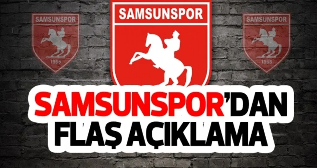 Samsunspor'dan flaş açıklama! Aztopal ve Uyar resmi siteden duyurdu