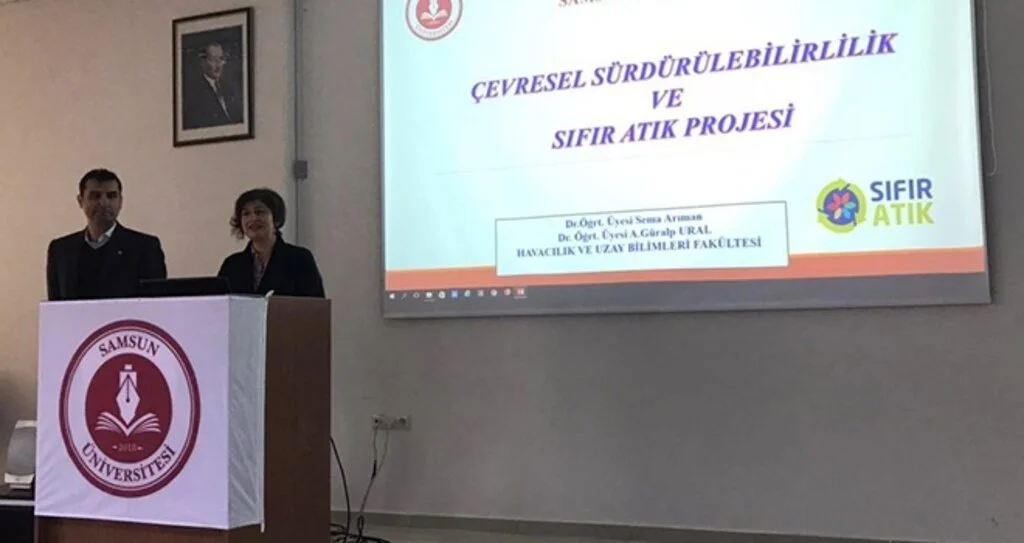 SAMÜ'lü öğrencilere 'sıfır atık' eğitimi