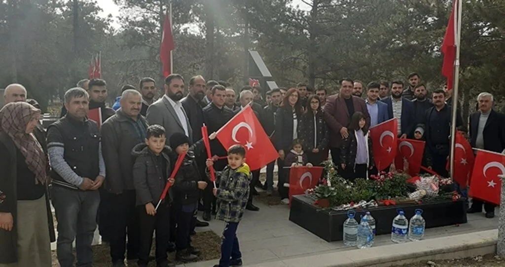 Şehit öğretmen Aybüke unutulmadı