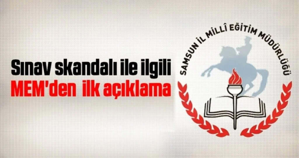 Sınav Skandalı İle İlgili MEM'den İlk Açıklama