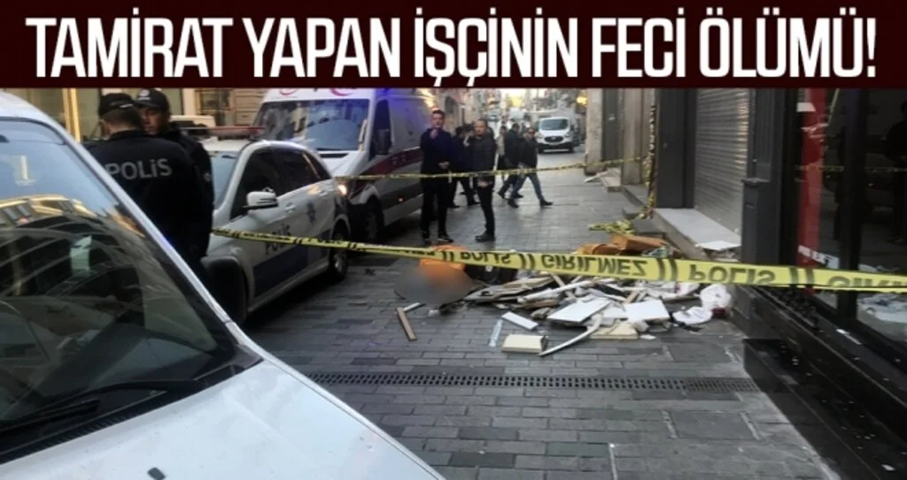 Tamirat Yapan İşçinin Feci Ölümü
