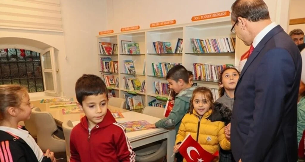 Tarihi konak 'Çocuk  Kütüphanesi' oldu