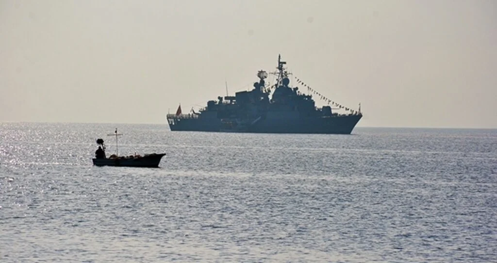 TCG Yavuz Sinop'ta