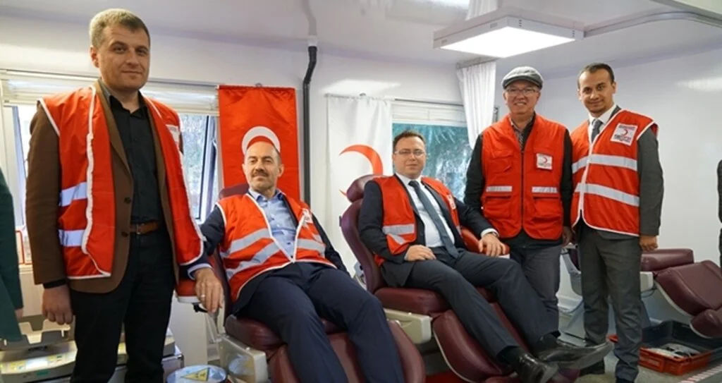 Terme'de kan bağışı seferberliği