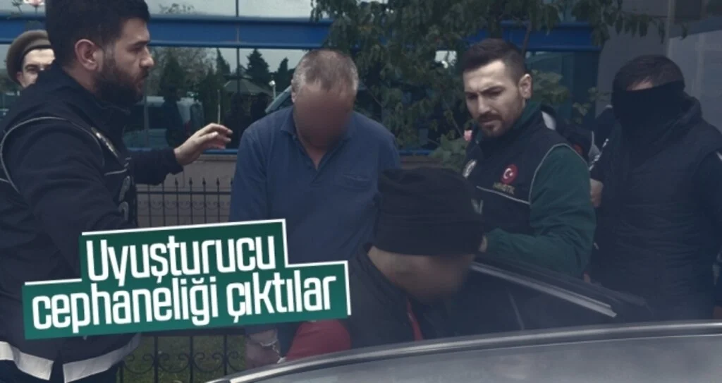 Uyuşturucu cephaneliği çıktılar