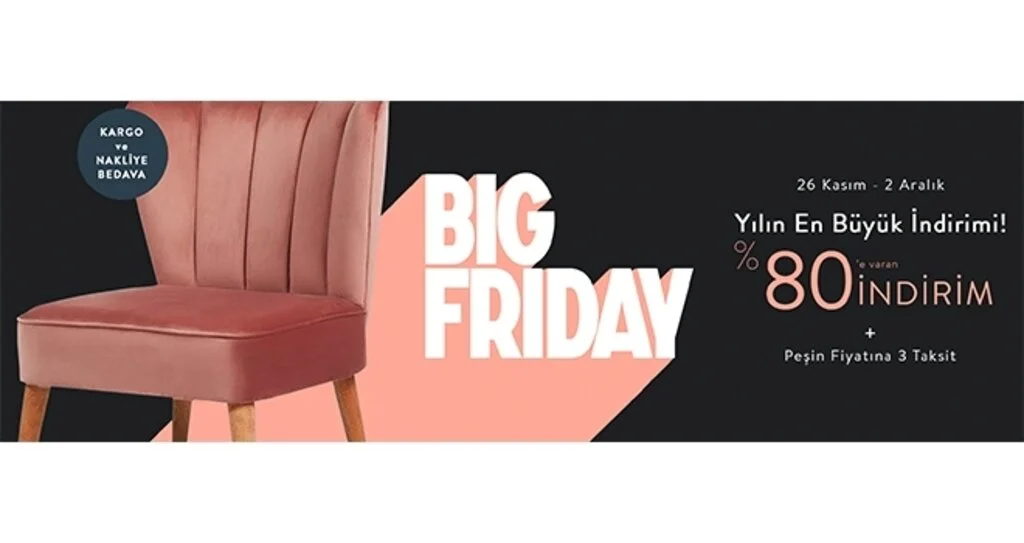 Vivense'den Yılın En Büyük İndirimi 'Big Friday'