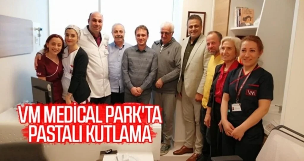 VM Medical Park'ta  pastalı kutlama 