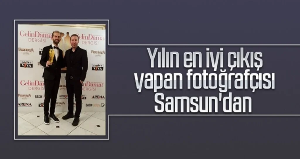 Yılın en iyi çıkış yapan fotoğrafçısı Samsun'dan