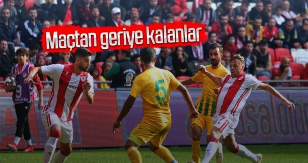 Yılport Samsunspor - Şanlıurfaspor Maçından Geriye kalanlar