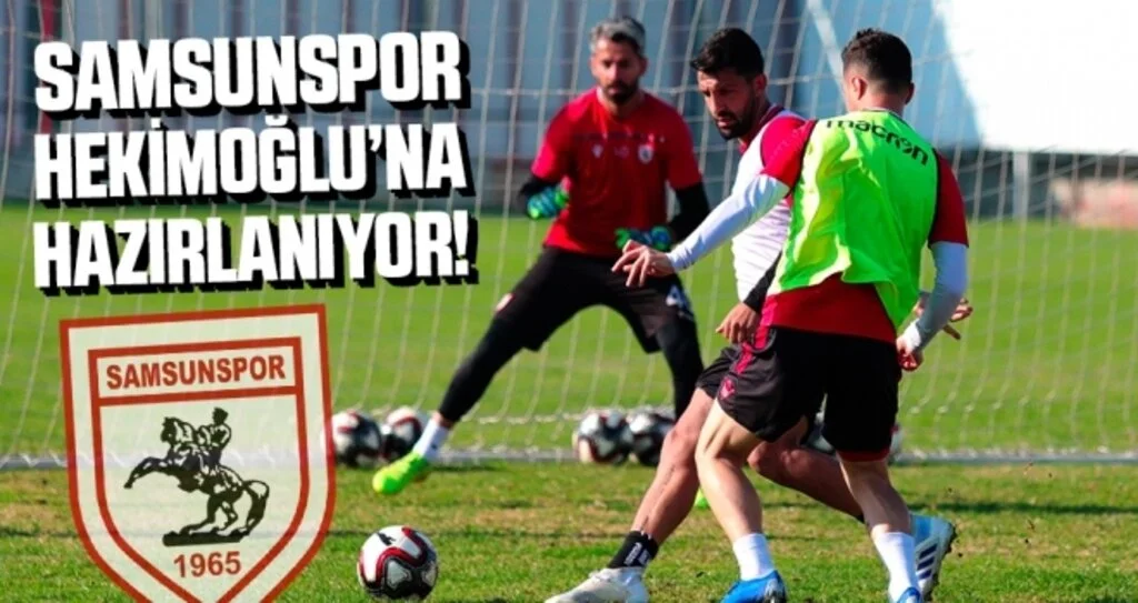 Yılport Samsunspor Hekimoğlu Trabzon'a Hazırlanıyor!