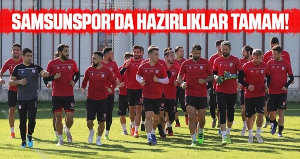 Yılport Samsunspor'da Hazırlıklar tamam!