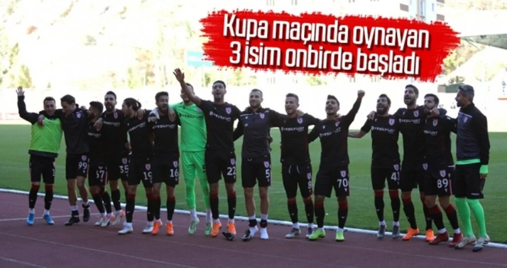 Yılport Samsunspor'da kupa maçında oynayan 3 isim onbirde başladı
