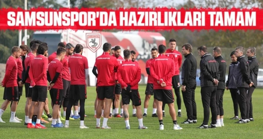 Yılport Samsunspor'da Şanlıurfaspor Hazırlıkları Tamam