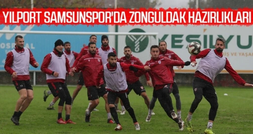 Yılport Samsunspor'da Zonguldak Hazırlıkları