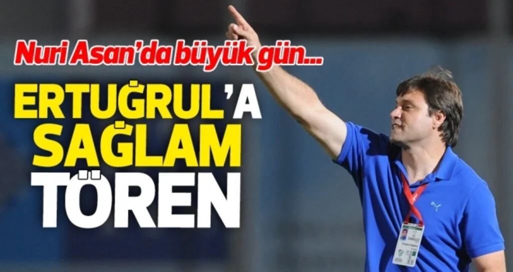 Yılport Samsunspor'dan Ertuğrul'a Sağlam tören
