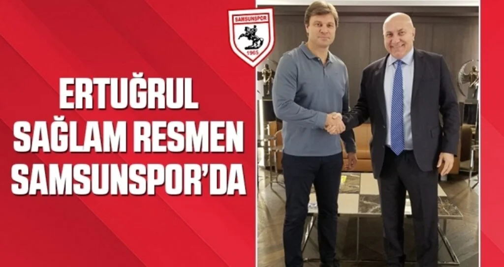 Yüksel Yıldırım Ertuğrul Sağlamı Paylaştı Resmen Yılport Samsunspor'da