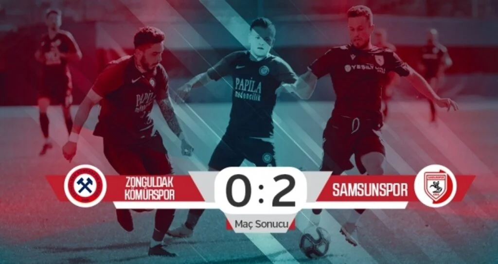 Zonguldak Kömürspor:0 Yılport Samsunspor:2 (Maç Sonucu)