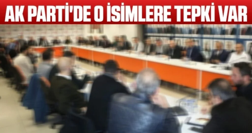 AK Parti'de O isimlere tepki var 