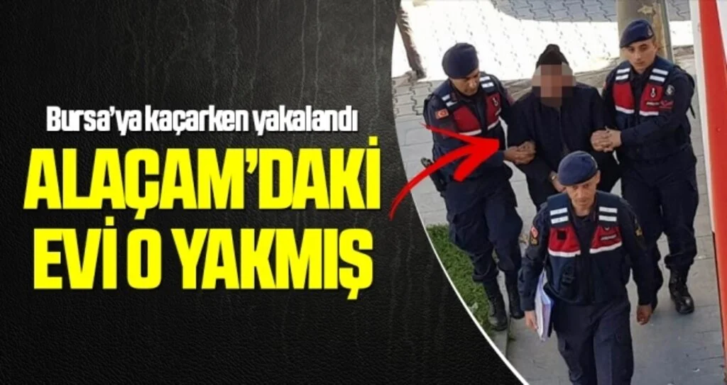 Alaçam’daki Ev Yangını Sabotaj Çıktı