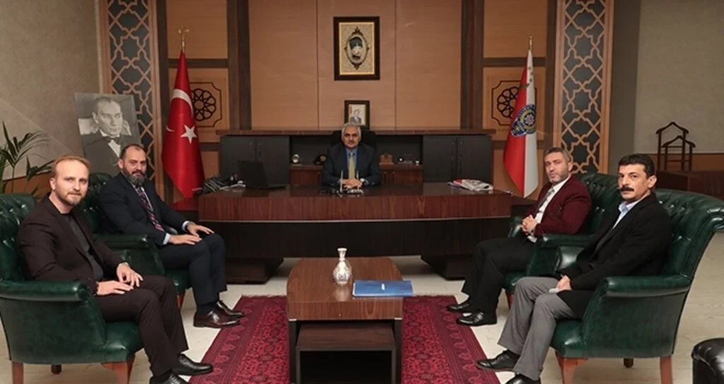 Asriad Samsun Şubeden İl Emniyet Müdürü'ne Nezaket Ziyareti