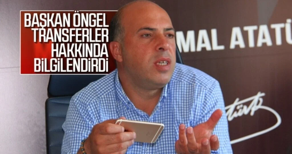 Atakum Belediyespor Kulübü Başkanı Tuğrul Öngel Transferler Hakkında Bilgilendirdi