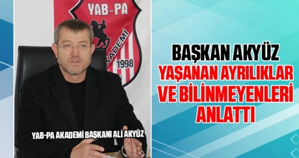 Başkan Akyüz Bilinmeyenleri Anlattı