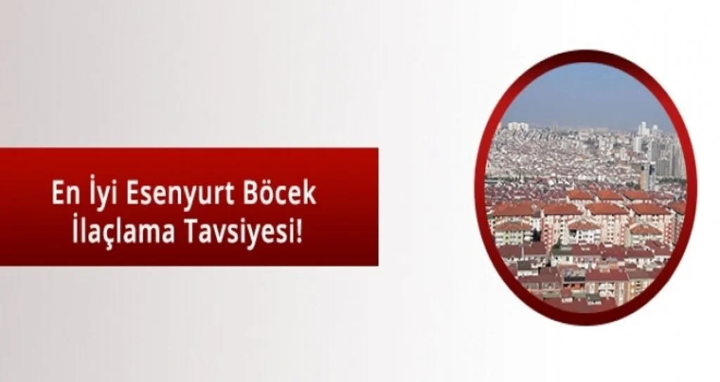 Böcek ve Haşerelere Son! En iyi Esenyurt böcek ilaçlama firmaları