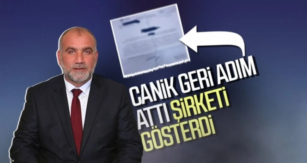 Canik geri adım attı şirketi gösterdi