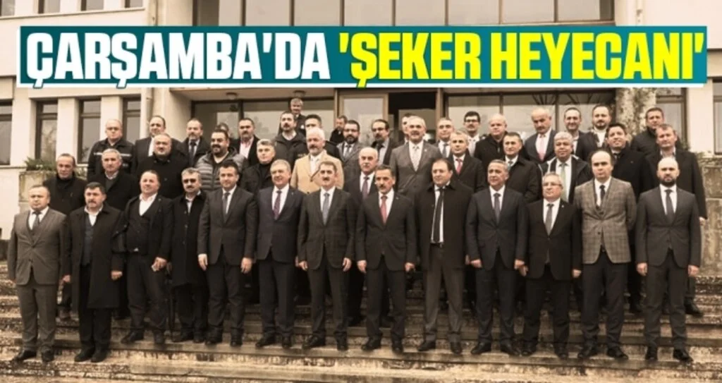Çarşamba'da 'Şeker Heyecanı'