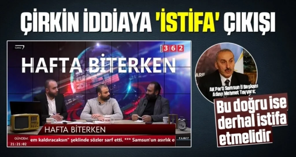Çirkin İddiaya 'İstifa' Çıkışı