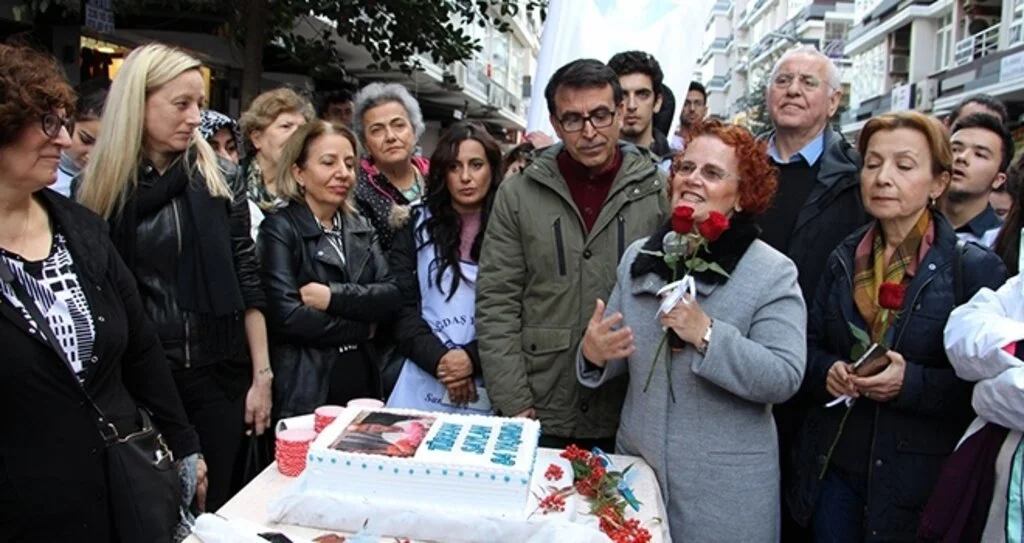 ÇYDD ailesi Saylan'ın 84'ncü yaşını kutladı