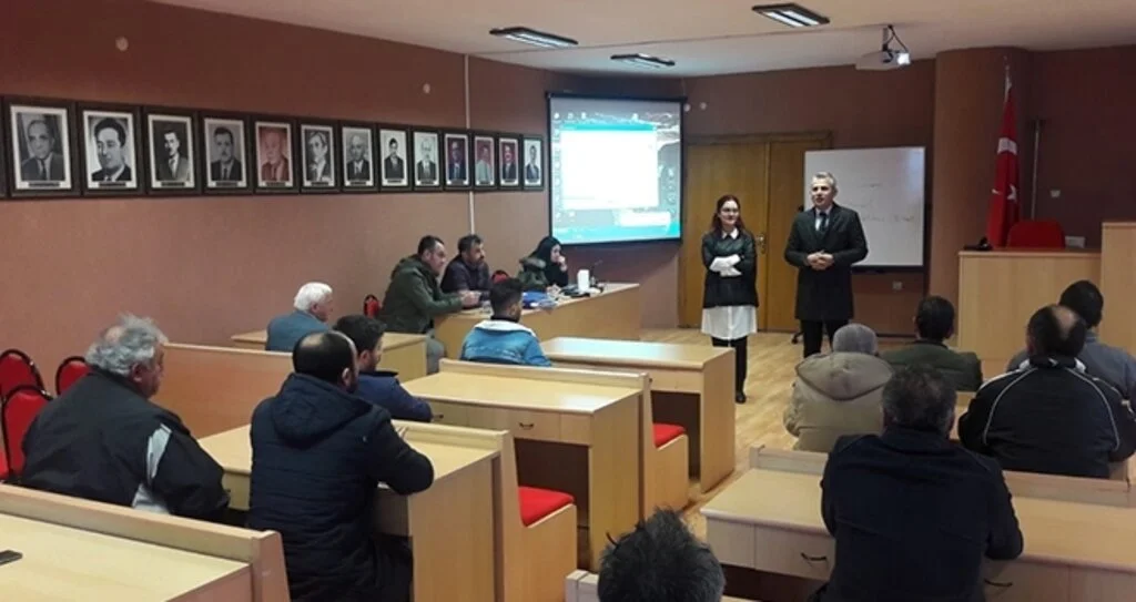 Denetim altındakilere 'sulama kursu' açıldı