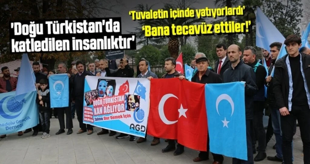 'Doğu Türkistan'da Katledilen İnsanlıktır'