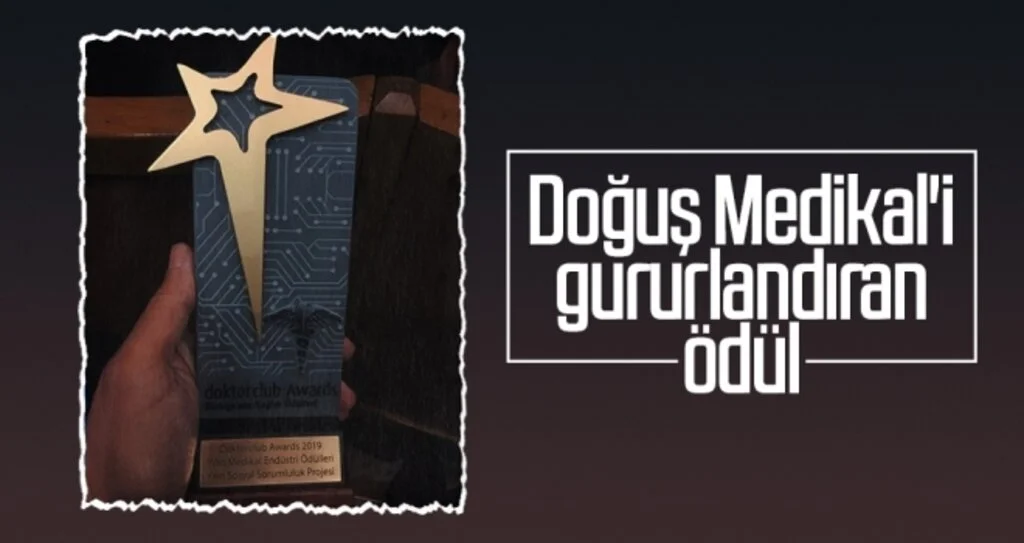 Doğuş Medikal'i gururlandıran ödül