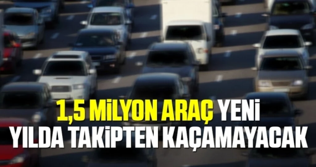 Egzoz muayenesi yaptırılmayan 1,5 milyon araç yeni yılda takipten kaçamayacak