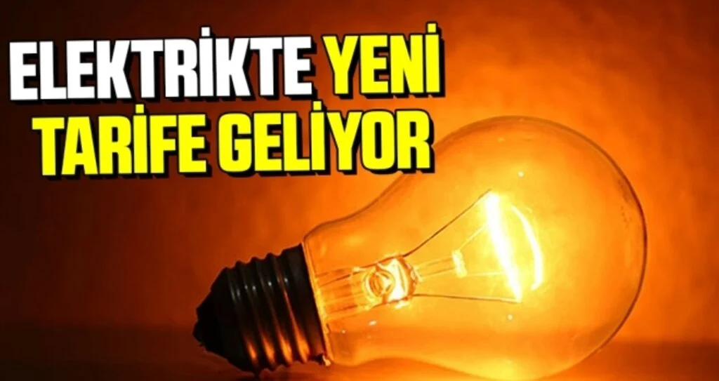 Elektrikte Yeni Tarife Geliyor