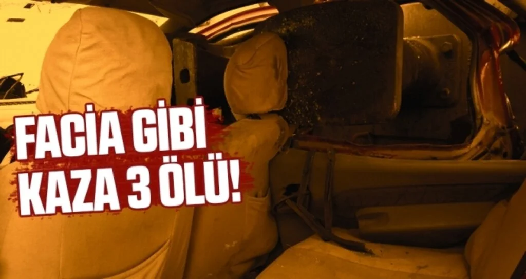 Facia Gibi Tren Kazası: 3 ölü