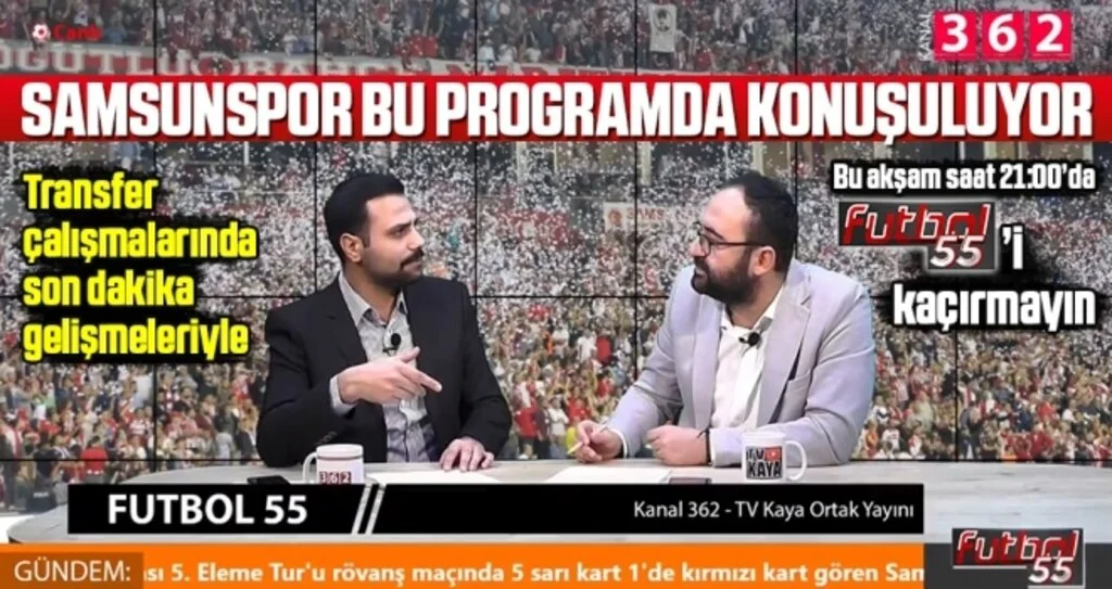 Futbol 55 Bu Akşam Yine Dopdolu bölümüyle Saat 21:00'da Kaçırmayın!