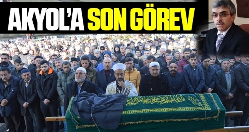 Havza İlçesi Yağlı Tohumlar Müdürü Mustafa Akyol Son yolculuğuna Uğurlandı
