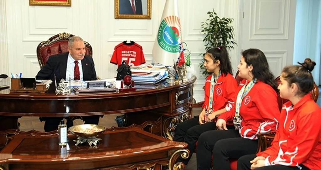 İlkadım'da Hedef 5 Yılda 5 Dünya 3 Olimpiyat Şampiyonu