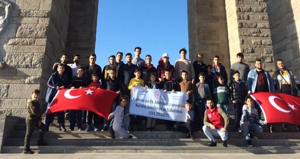 Kavaklı gençlerden  'Ecdada Vefa' gezisi