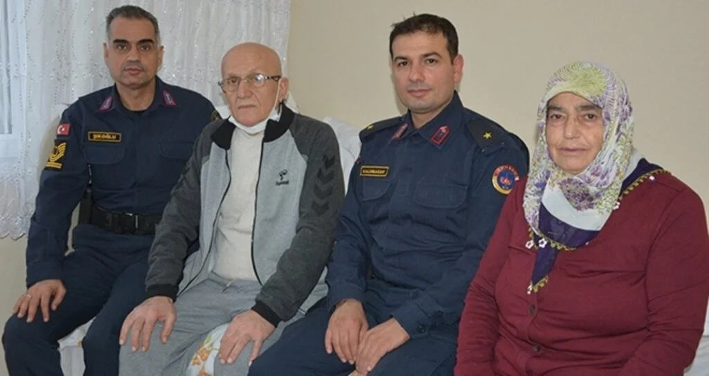 Komutanlardan Kıbrıs gazisine vefa