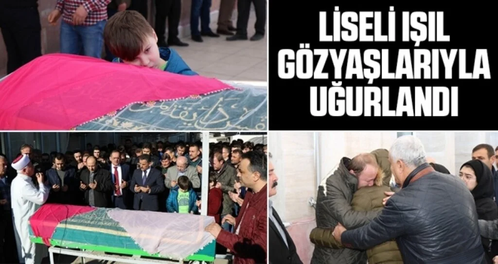 Liseli Batuhan ve Işıl'a veda