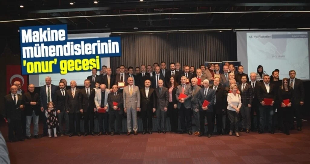 Makine Mühendislerinin 'Onur' Gecesi