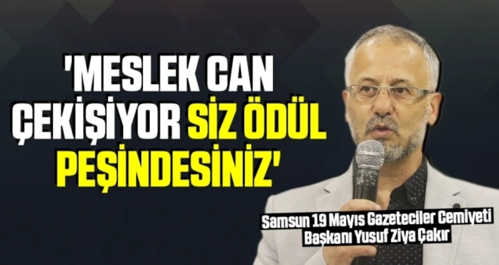 Meslek Can Çekişiyor Siz Ödül Peşindesiniz