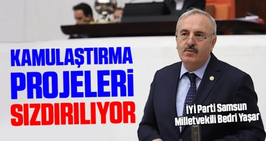 Milletvekili Yaşar: Kamulaştırma Projeleri Sızdırılıyor 